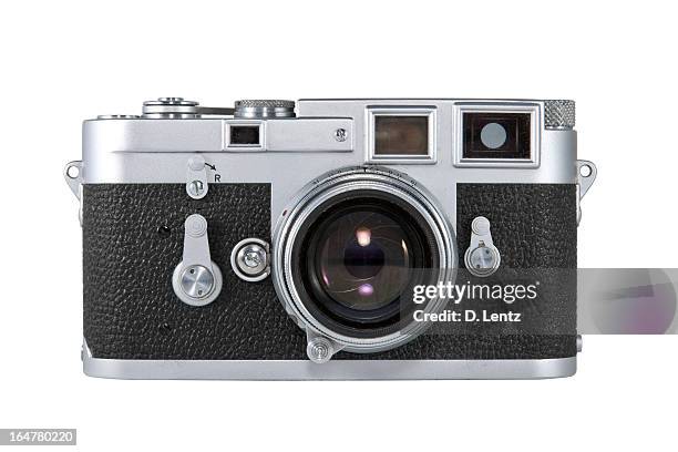 vintage camera - camera lens stock pictures, royalty-free photos & images