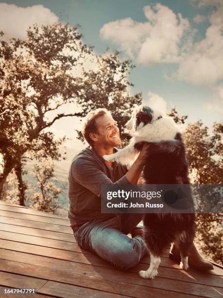 Actor Josh Lucas is photographed for Nobleman magazine on April 20, 2023 in Los Angeles, California.