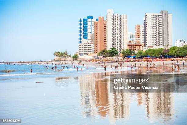 ponta d'areia beach. - estado do maranhão - fotografias e filmes do acervo