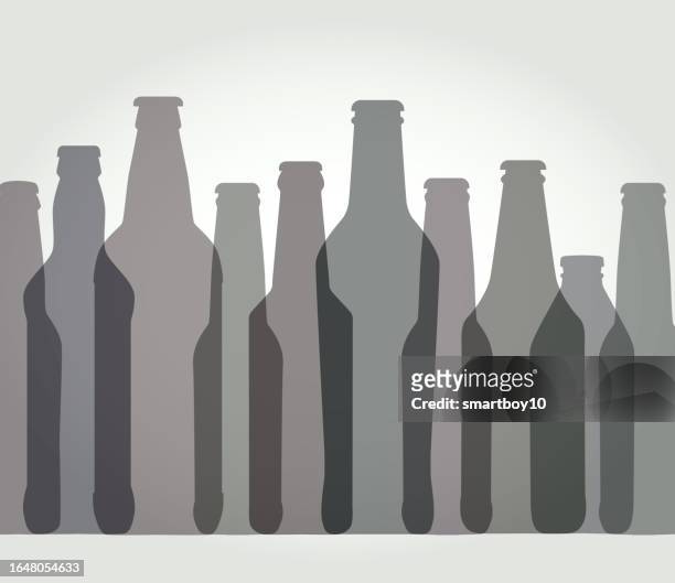 craft beer (black and white) - artisanal food and drink stock illustrations