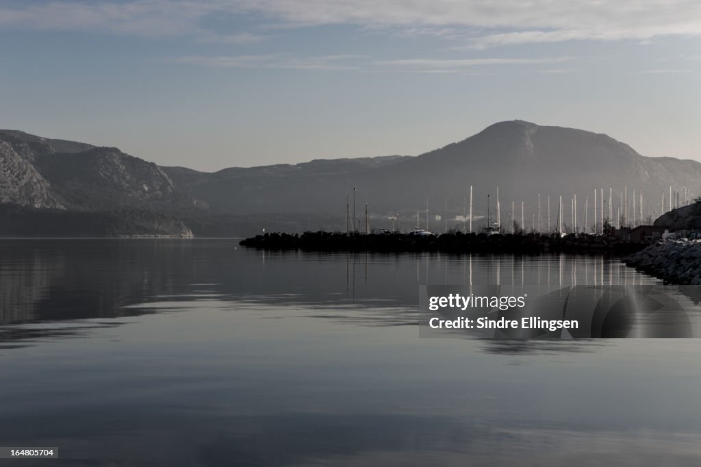 Marina in Gandsfjorden