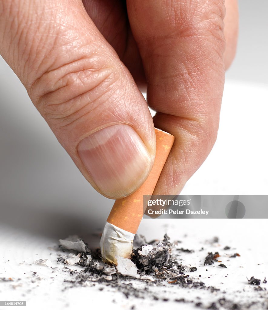 Giving up smoking for new year