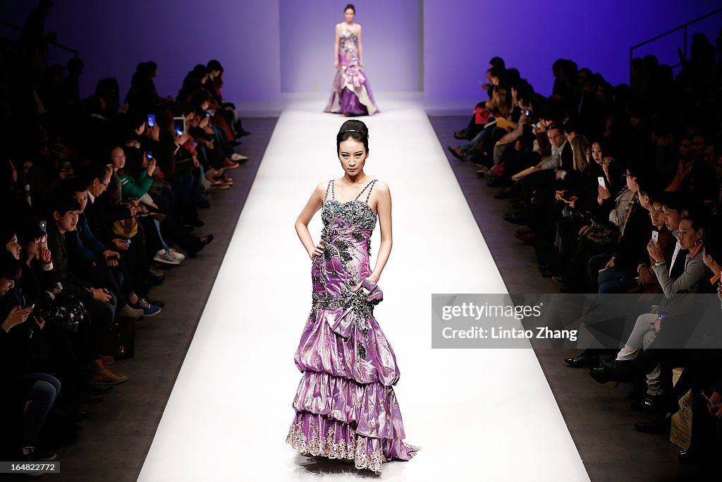 Mercedes-Benz China Fashion Week Autumn/Winter 2013/2014 - Day 5