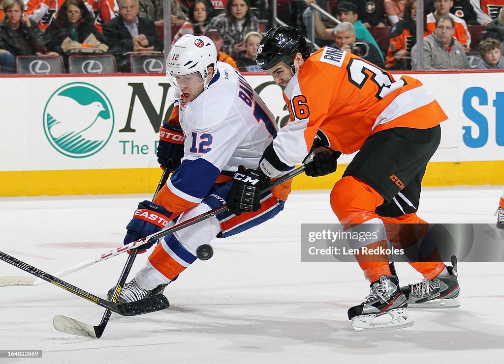 New York Islanders v Philadelphia Flyers