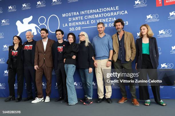 Jury members Laura Poitras, Martin McDonagh, Santiago Mitre, Jury President Damien Chazelle, Jury members Shu Qi, Jane Campion, Gabriele Mainetti,...