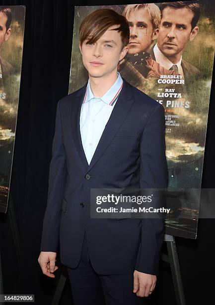 Dane DeHaan attends "The Place Beyond The Pines" New York Premiere at Landmark Sunshine Cinema on March 28, 2013 in New York City.