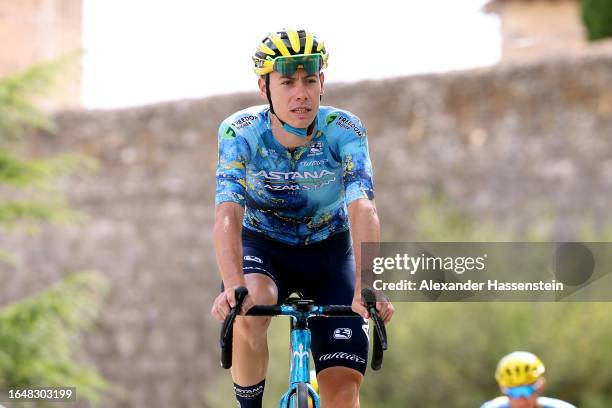 David De La Cruz of Spain and Astana Qazaqstan Team prior to the 78th Tour of Spain 2023, Stage 5 a 184.6km stage from Morella to Burriana / #UCIWT /...