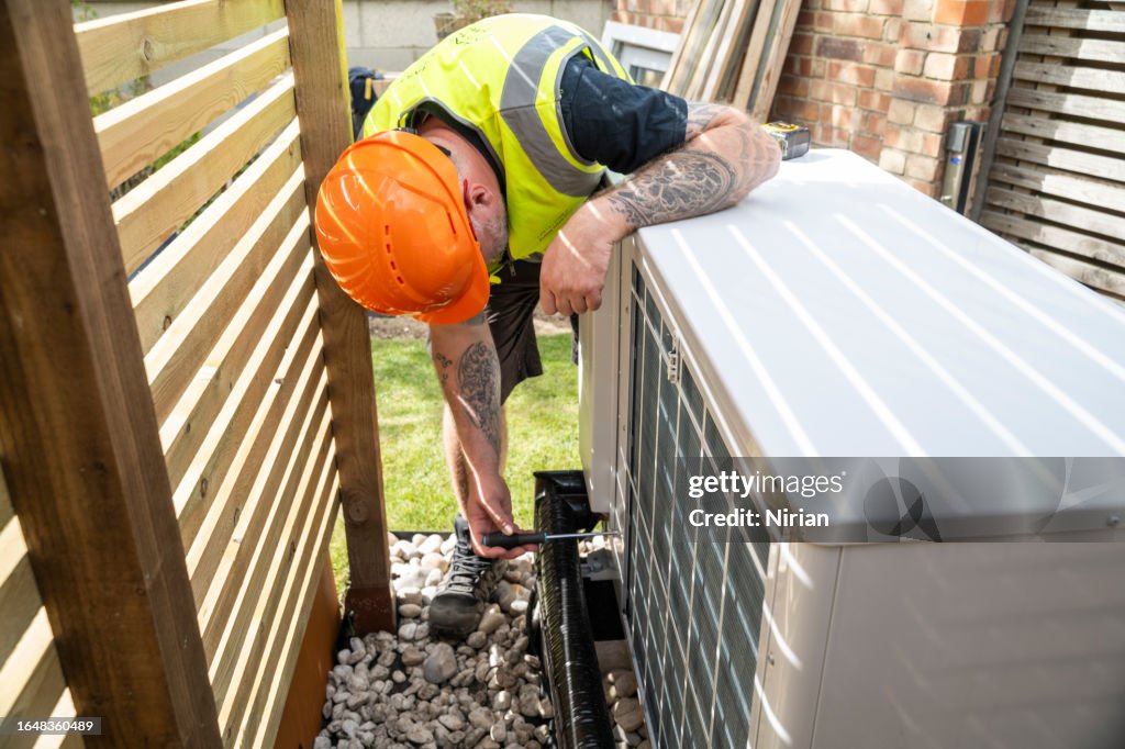 Manutenção de bombas de calor