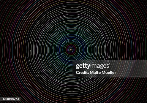 Various colored concentric circles Various colored concentric circles