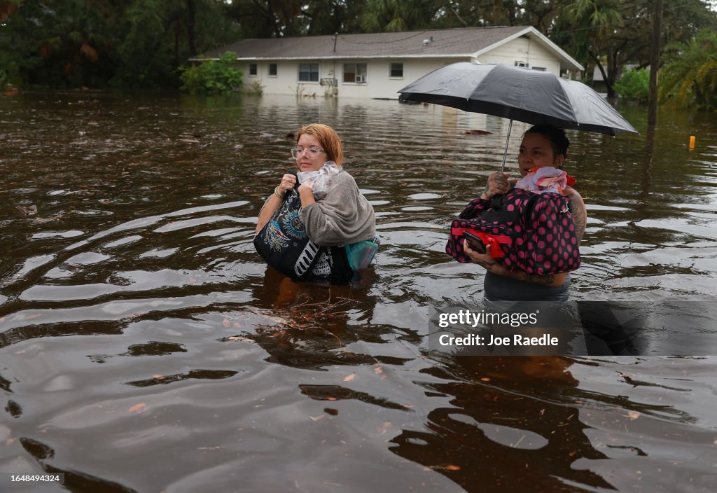 Hurricane Idalia Slams Into Florida's Gulf Coast