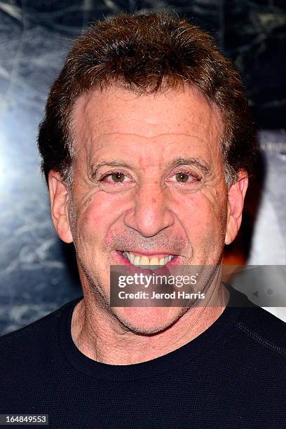 Television personality Jake Steinfeld arrives at the Los Angeles premiere of "The Good Son" at Linwood Dunn Theater at the Pickford Center for Motion...