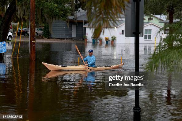 Hurricane Idalia Slams Into Florida's Gulf Coast