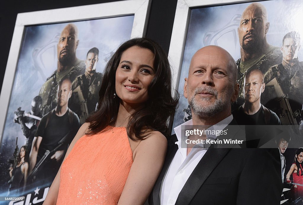 Premiere Of Paramount Pictures' "G.I. Joe: Retaliation" - Red Carpet