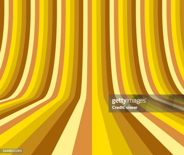 golden parallel striped lines going from floor, rounding corner and continuing up the wall - sable 幅插畫檔、美工圖案、卡通及圖標