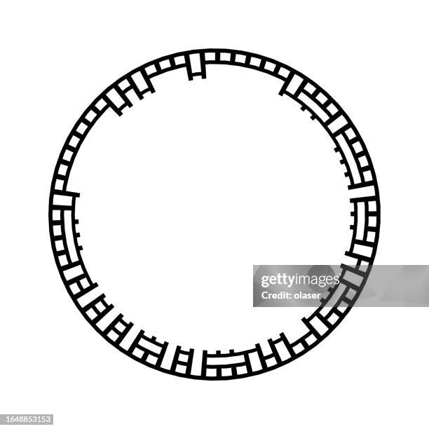Rectangle Maze Vector High Res Illustrations - Getty Images