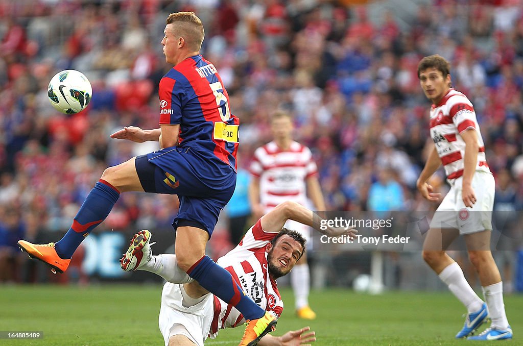A-League Rd 27 - Newcastle v Western Sydney
