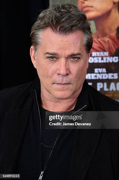 Ray Liotta attends "The Place Beyond The Pines" New York Premiere at Landmark Sunshine Cinema on March 28, 2013 in New York City.