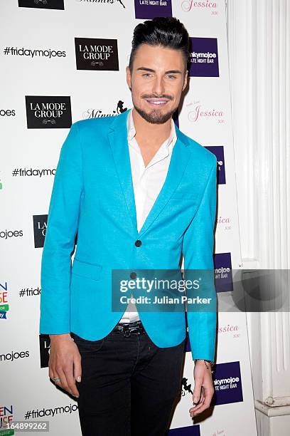 Rylan Clark at Funkymojoe to attend the La Mode Academy Charity Catwalk show in aid of Haven House on March 28, 2013 in London, England.