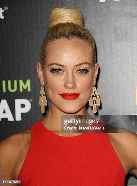 Dancer Peta Murgatroyd attends the McDonald's Premium McWrap launch party at Paramount Studios on March 28, 2013 in Hollywood, California.