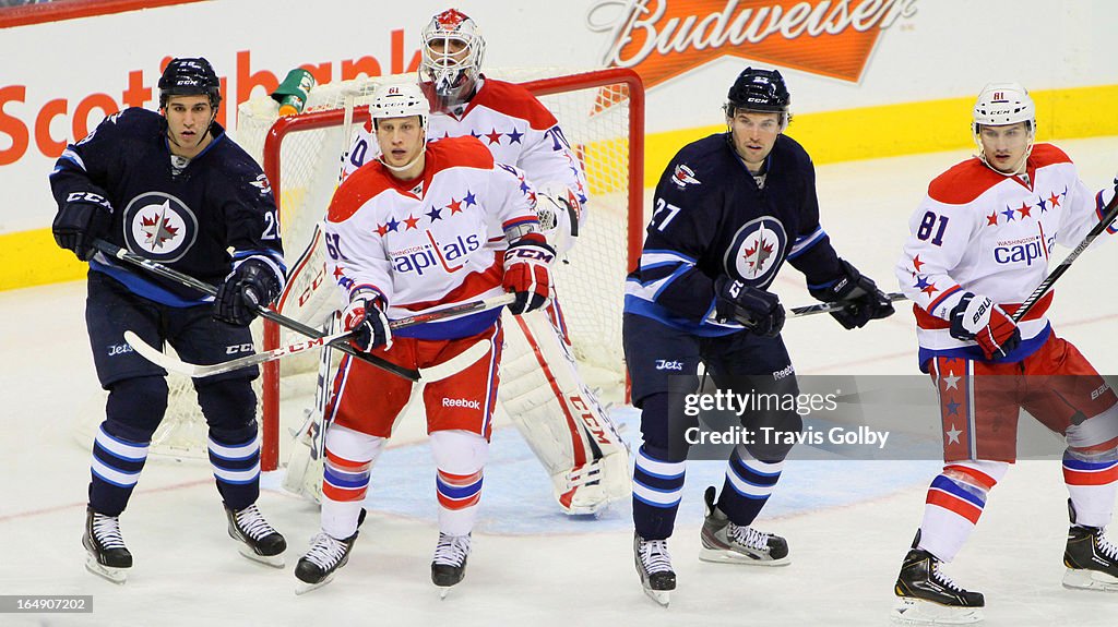 Washington Capitals v Winnipeg Jets