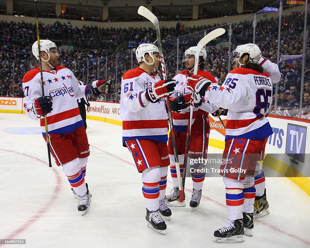 Washington Capitals v Winnipeg Jets