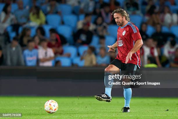 Diego Lugano of All Stars Internacional in action during the match between Lendas Celestes and All Stars Internacional, match belonging to the events...