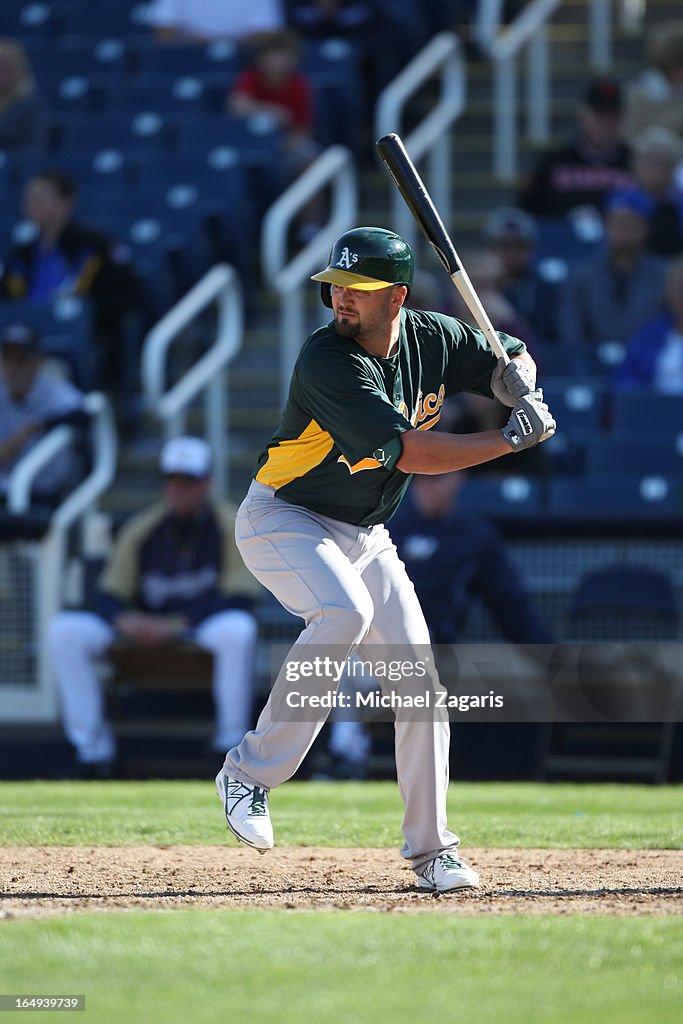 Oakland Athletics v Milwaukee Brewers