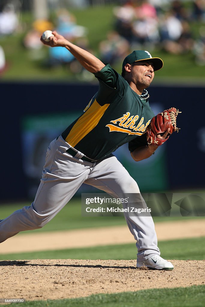 Oakland Athletics v Milwaukee Brewers