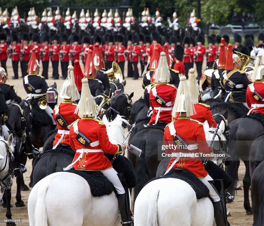 Ride-past, Trooping the Colour, London, England