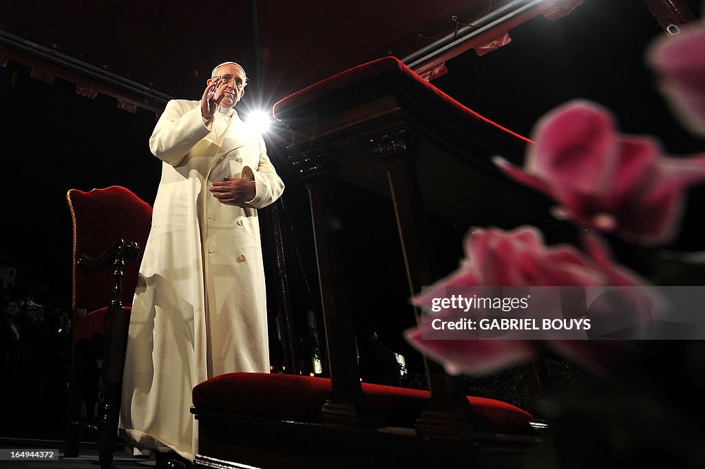 ITALY-VATICAN-POPE-EASTER-WAY OF THE CROSS