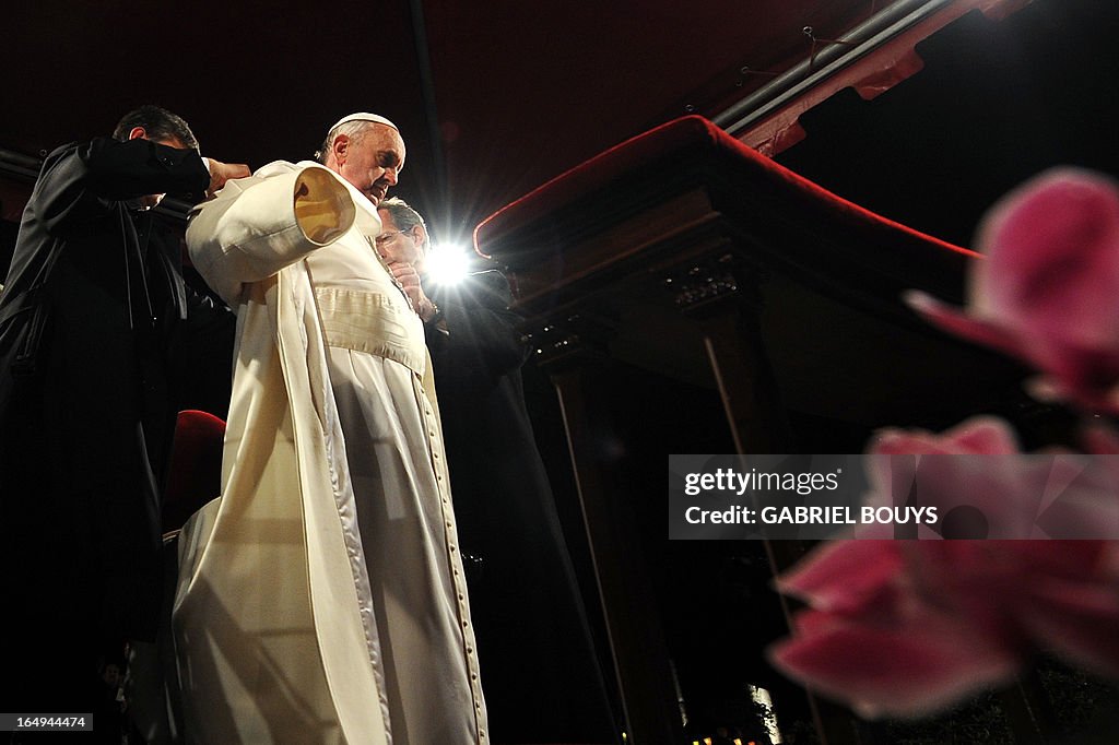 ITALY-VATICAN-POPE-EASTER-WAY OF THE CROSS