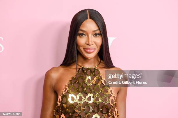 Naomi Campbell on the red carpet at the Victoria's Secret World Tour 2023 event at The Manhattan Center on September 6, 2023 in New York, New York.