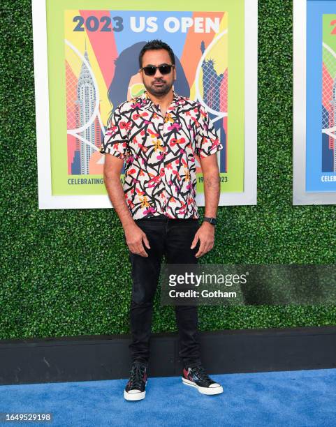 Kal Penn is seen at the 2023 US Open Tennis Tournament on August 30, 2023 in New York City.