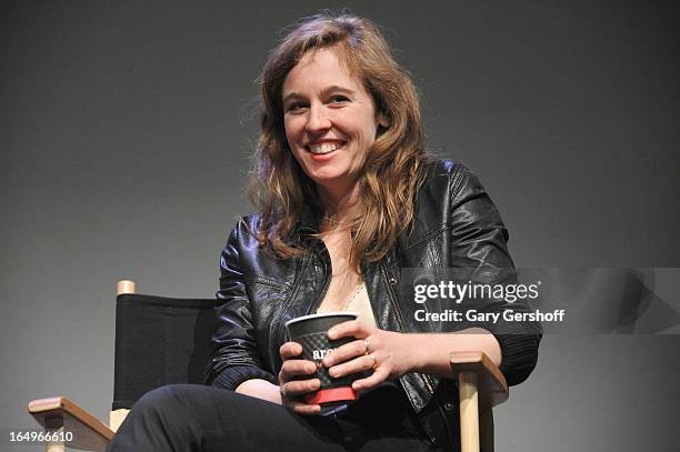 Singer-songwriter Tift Merritt attends Meet the Musicians at the Apple Store Soho on March 29, 2013 in New York City.