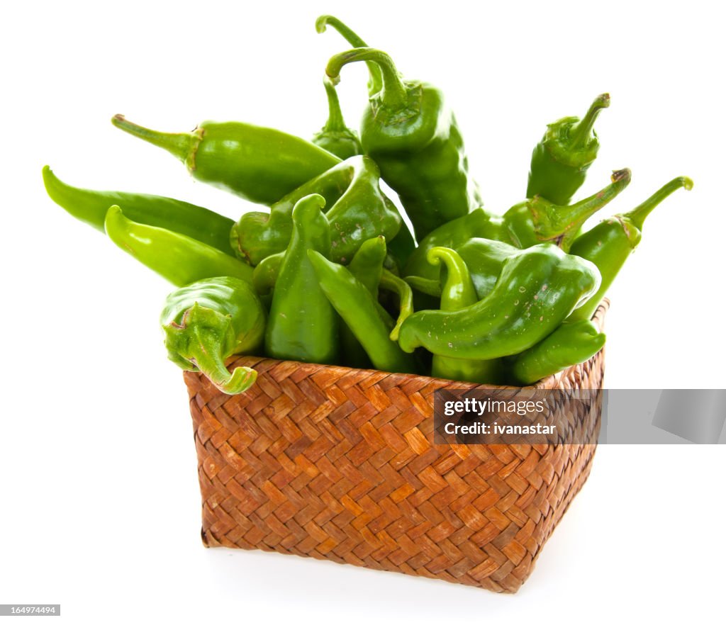 Auténtica Hatch verde Chili Peppers