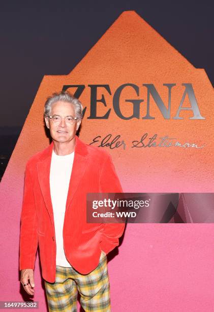 Kyle MacLachlan at the ZEGNA x The Elder Statesman party on September 6, 2023 in Los Angeles, California
