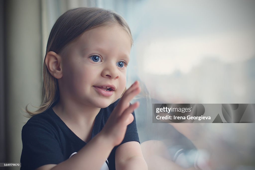 Girl at the window
