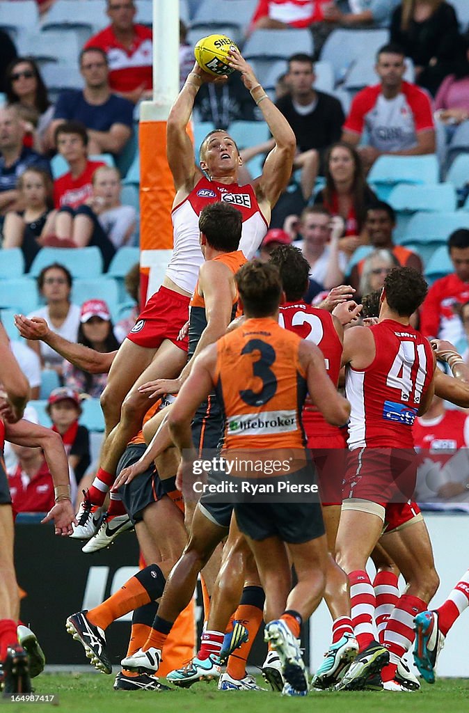 AFL Rd 1 - GWS v Sydney Swans