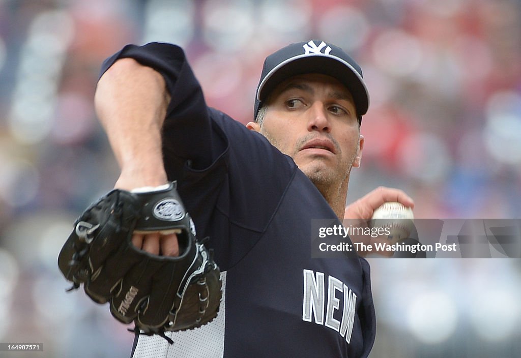 MLB- Spring training game- New York Yankees at Washington Nationals