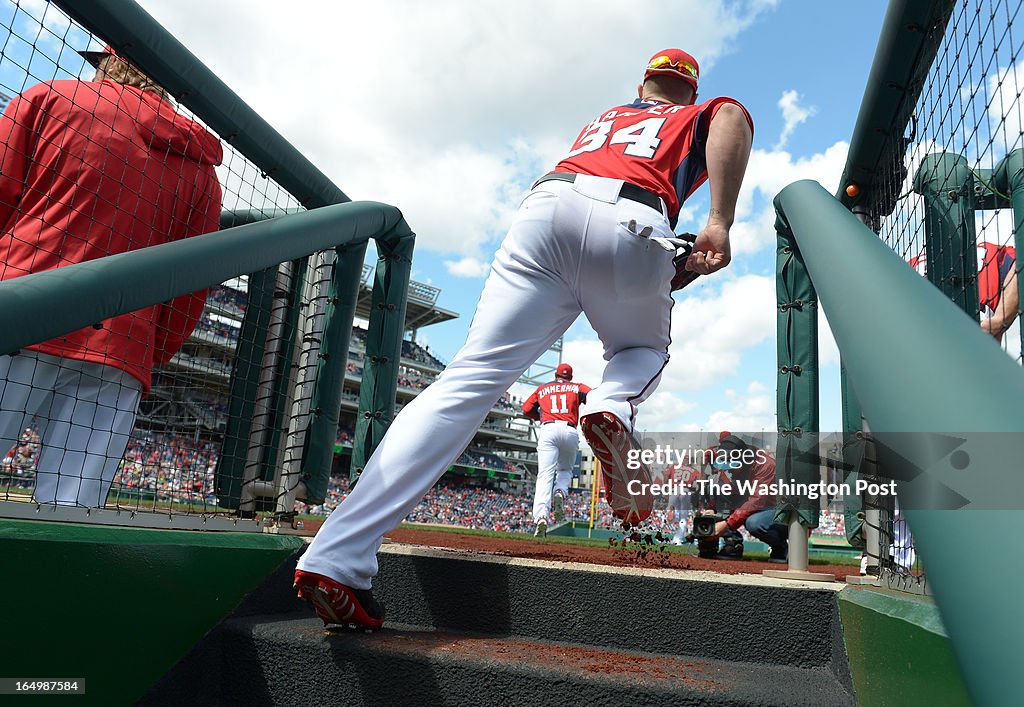 MLB- Spring training game- New York Yankees at Washington Nationals