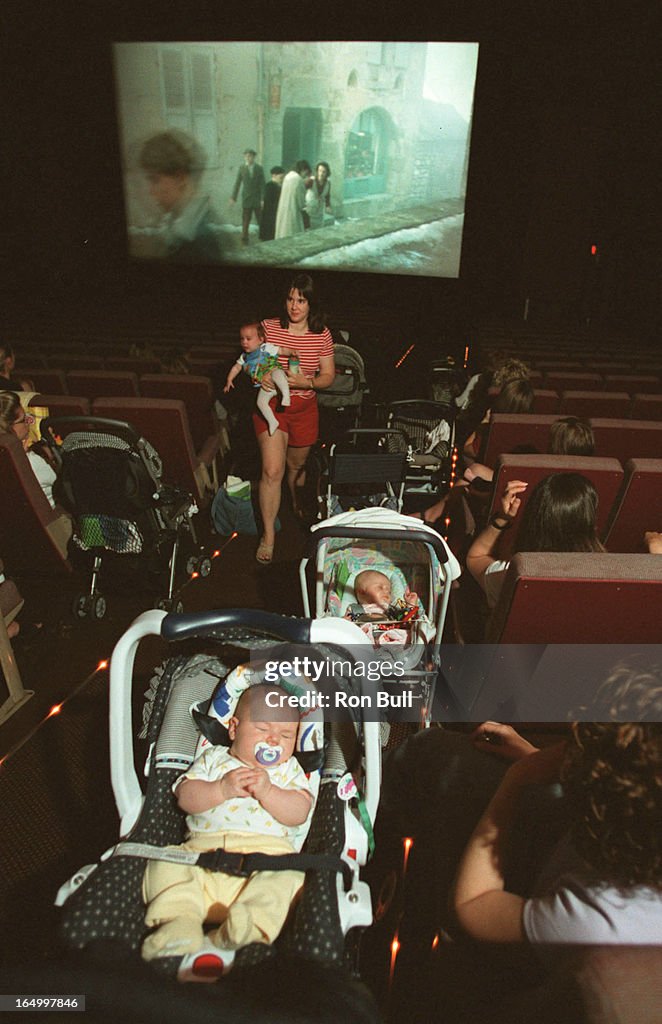 Babies at movies 06/18/01about 75 mothers with children watch... News