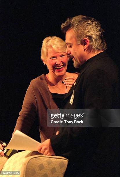 An on stage interview of Annie Dillard by local author Paul William Roberts.