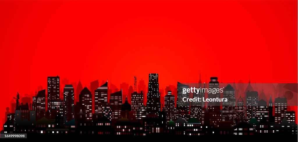 Red City (All Buildings Are Complete and Moveable)