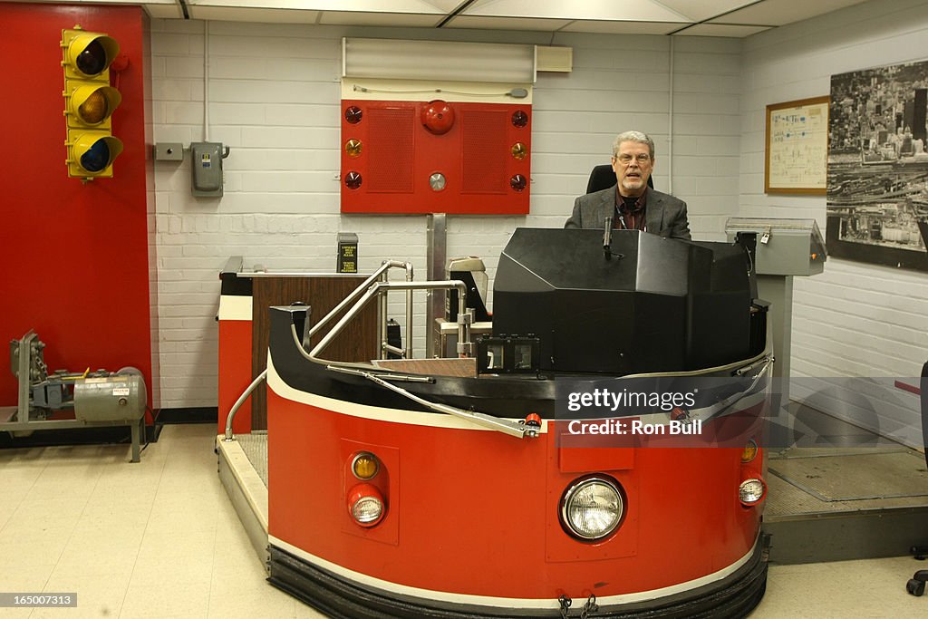 TTC Simulator RB07 01/18/08 TTC bus simulators for driver training . in the 1970s simulator Jack Mar