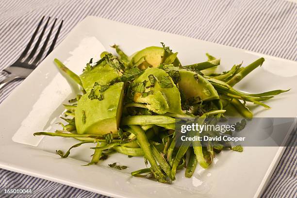 Shaved asparagus and avocado salad August 23, 2012