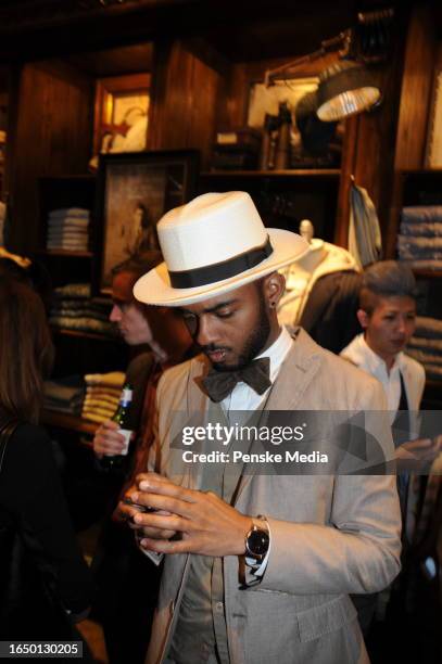 Men's Spring/Summer 2014 London Fashion Week Ralph Lauren Party Mount Street