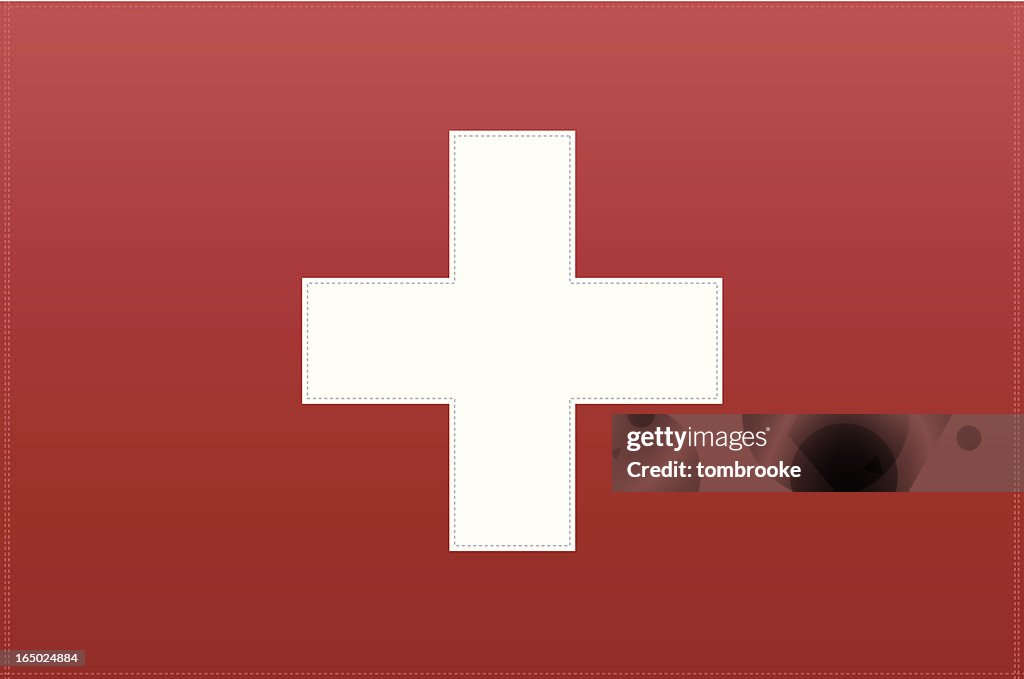 Switzerland Flag (Vector) 3:2 + 1:1 ratio's