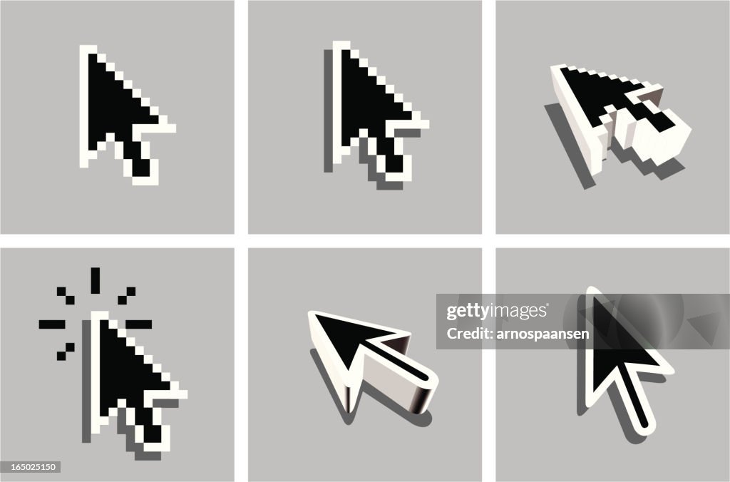 Mouse pointers arrow