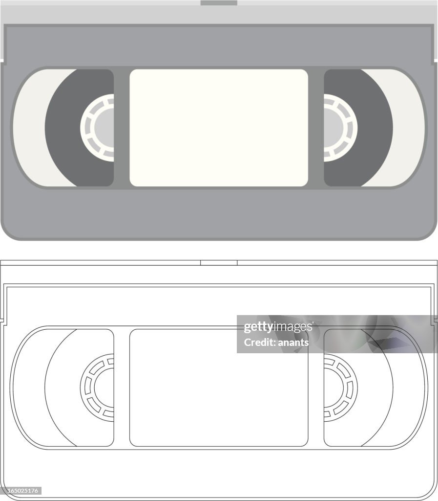 Vector-VHS Fita de vídeo