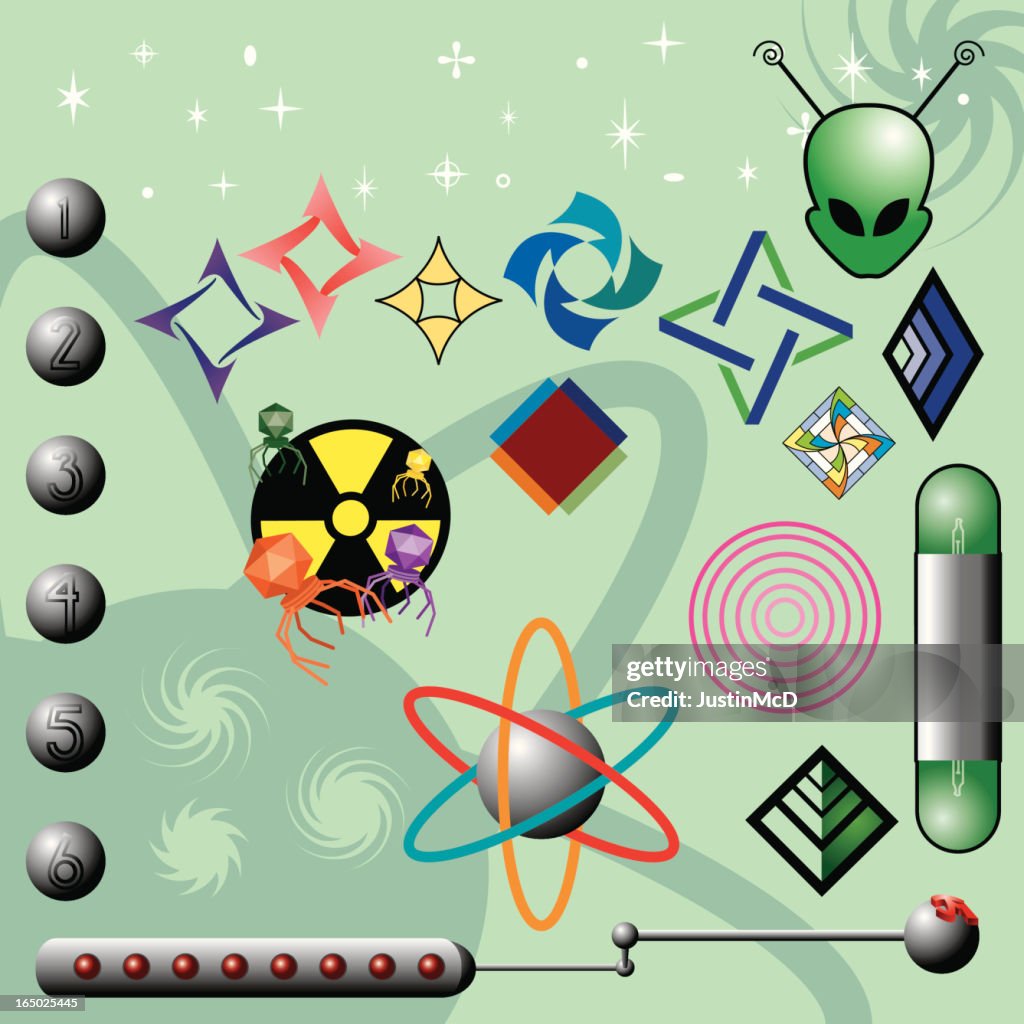 Spaced Out (vector image)